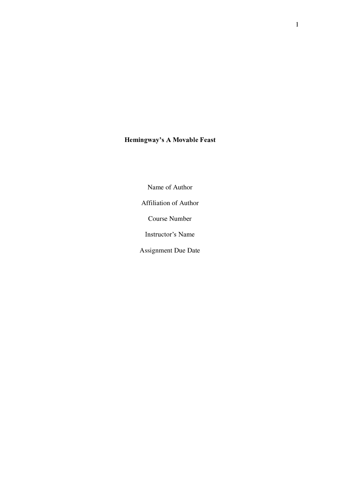 Preview image for Hemmingway